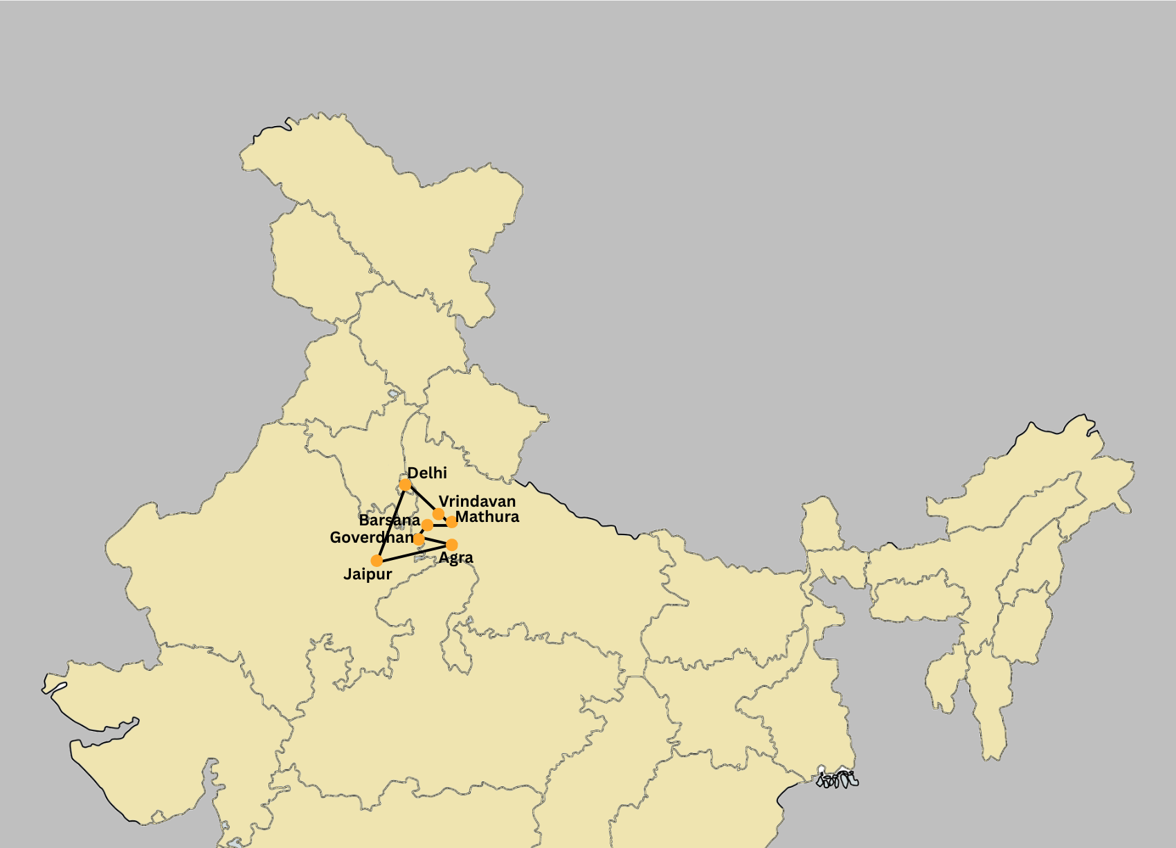 Sacred Krishna Journey, 